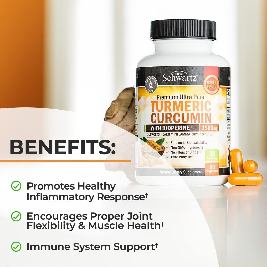 Amazon.com: Turmeric Curcumin with Black Pepper Extract 1500mg: Infographics