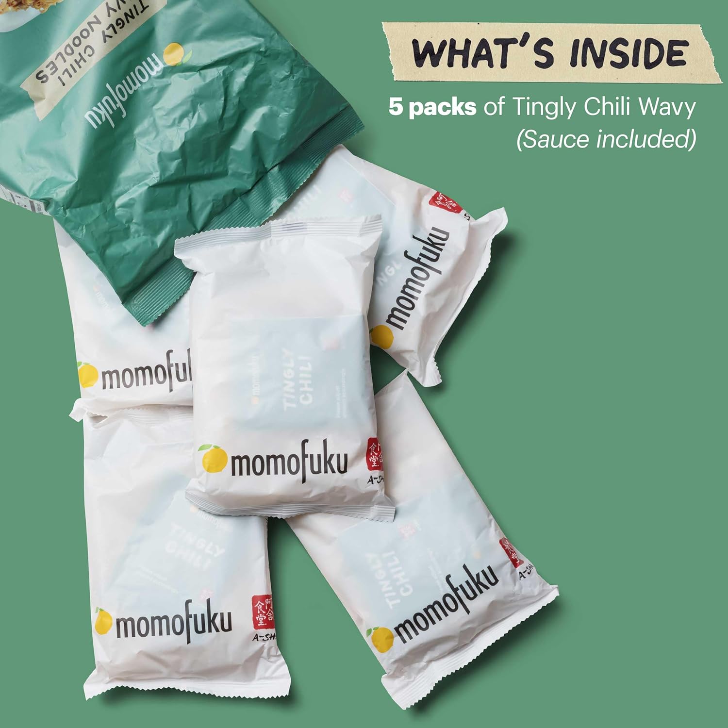 Amazon.com : Momofuku Tingly Chili Ramen Noodles by David Chang: Infographics