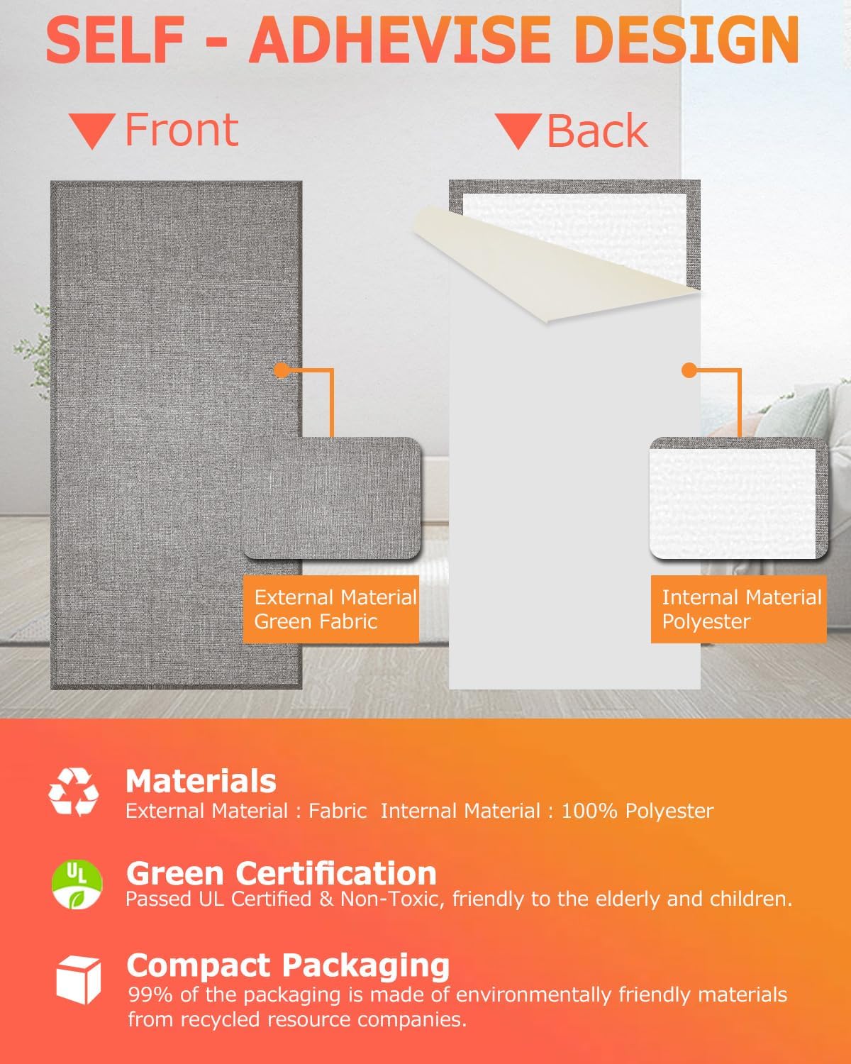 Amazon.com: BUBOS 4 PCS Acoustic Panels: Infographics