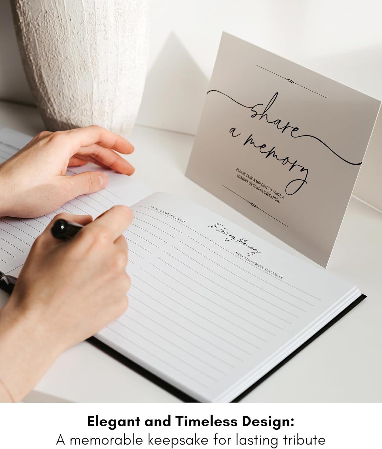 Amazon.com: Lamare Funeral Guest Book for Memorial Service: Infographics