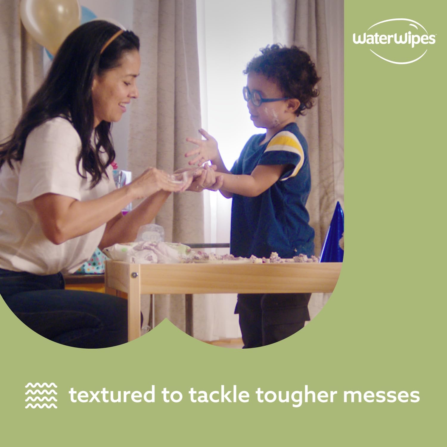 WaterWipes Plastic-Free Textured Clean: Infographics
