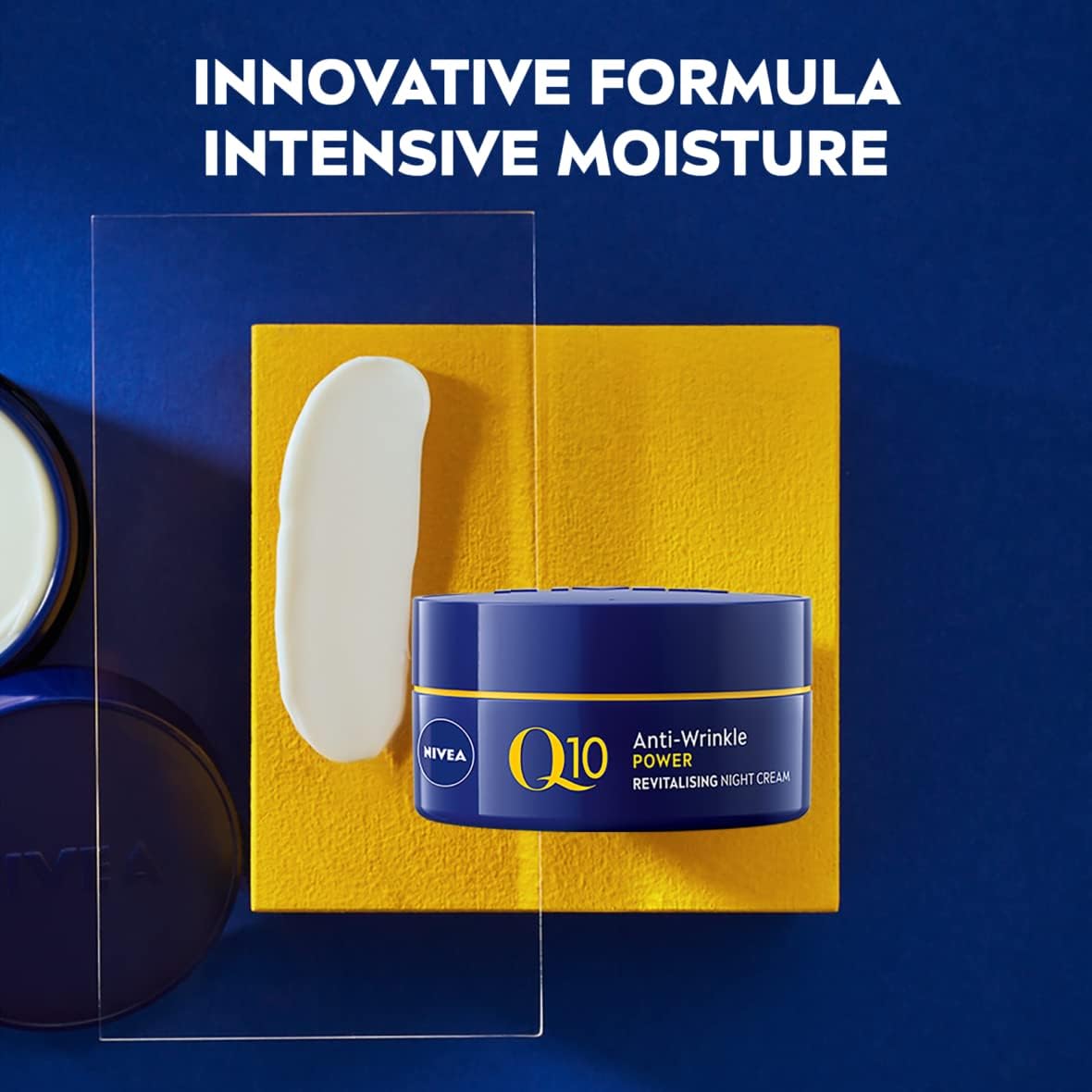NIVEA Q10 Anti-Wrinkle Power Revitalising Night Cream Anti-Wrinkle Face Cream with Skin…: Infographics