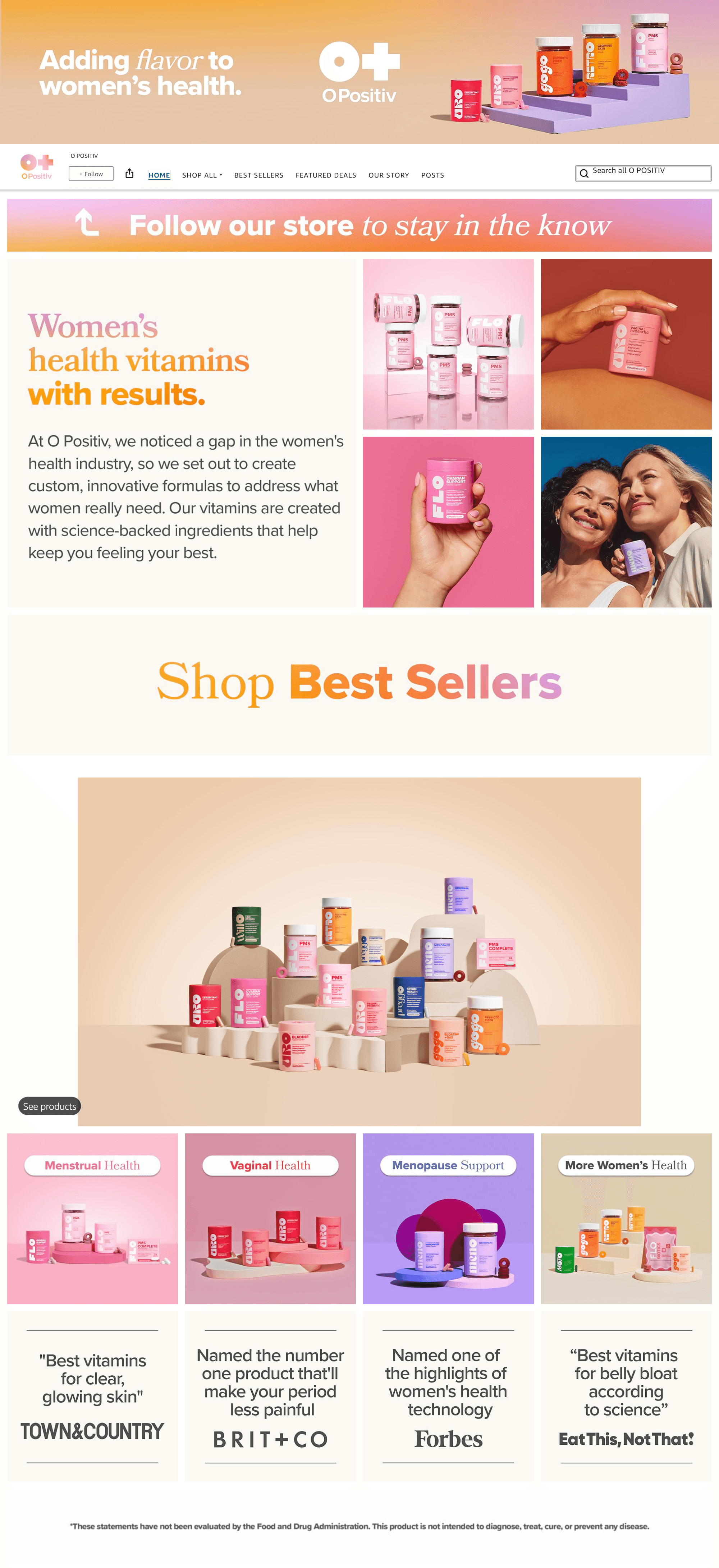 Amazon.com: O POSITIV: Storefront