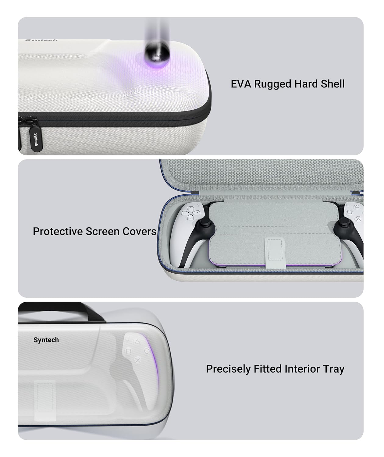 Infographics for Amazon.com: Syntech 3 in 1 Accessories Bundle for PS Portal with Portable Carrying Case