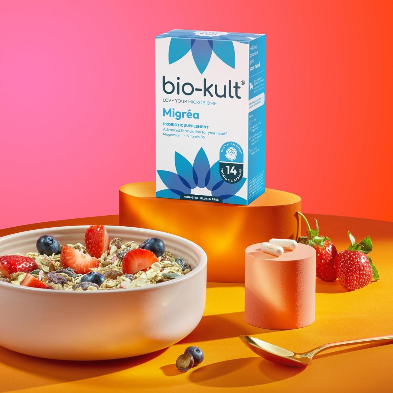 Amazon.com: Bio-Kult Migréa Probiotic: Infographics