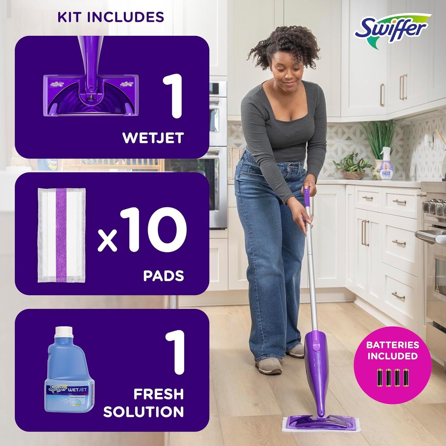 Amazon.com: Swiffer WetJet Hardwood and Floor Spray Mop: Infographics