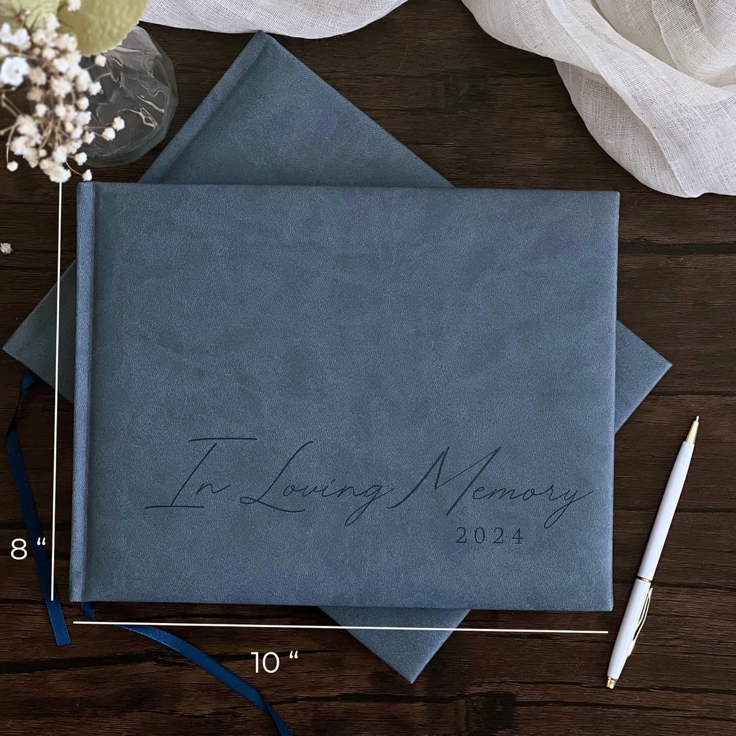 Amazon.com: Funeral Guest Book for 2024 Celebration Of Life Memorial Service: Infographics