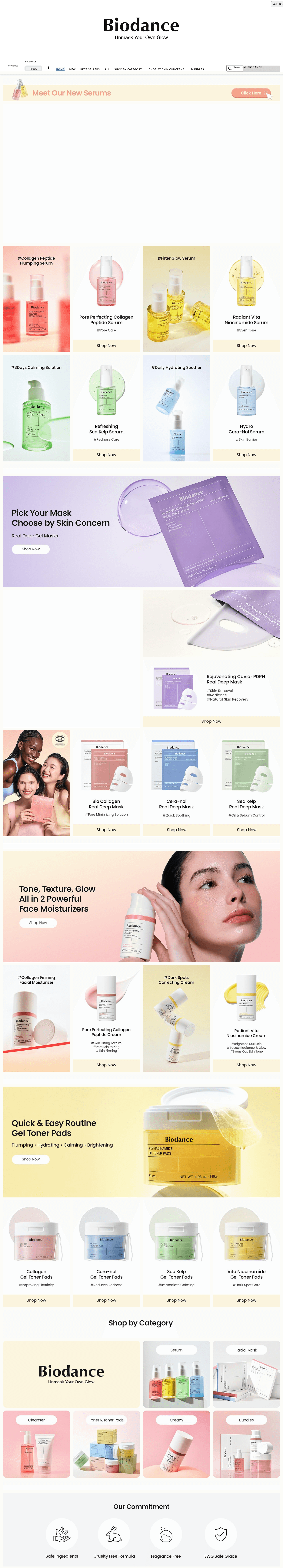 Storefront for Amazon.com: BIODANCE