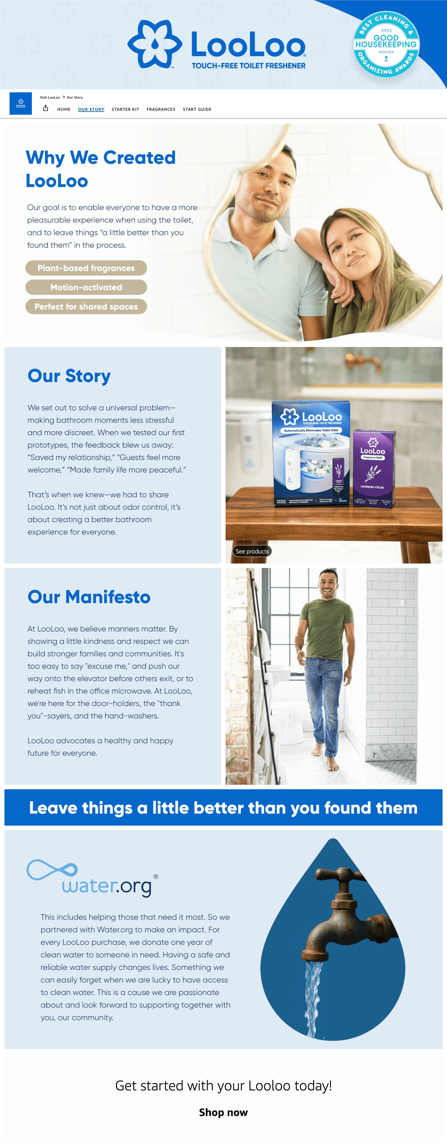 Amazon.com: Visit LooLoo : Our Story: Storefront
