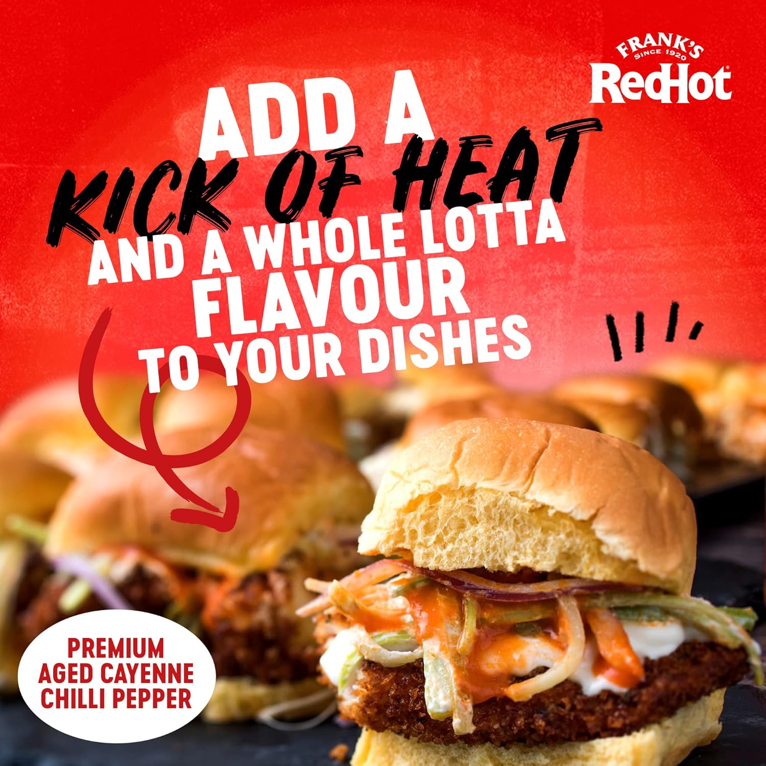 Frank's RedHot Original Cayenne Pepper Sauce 148 ML: Infographics
