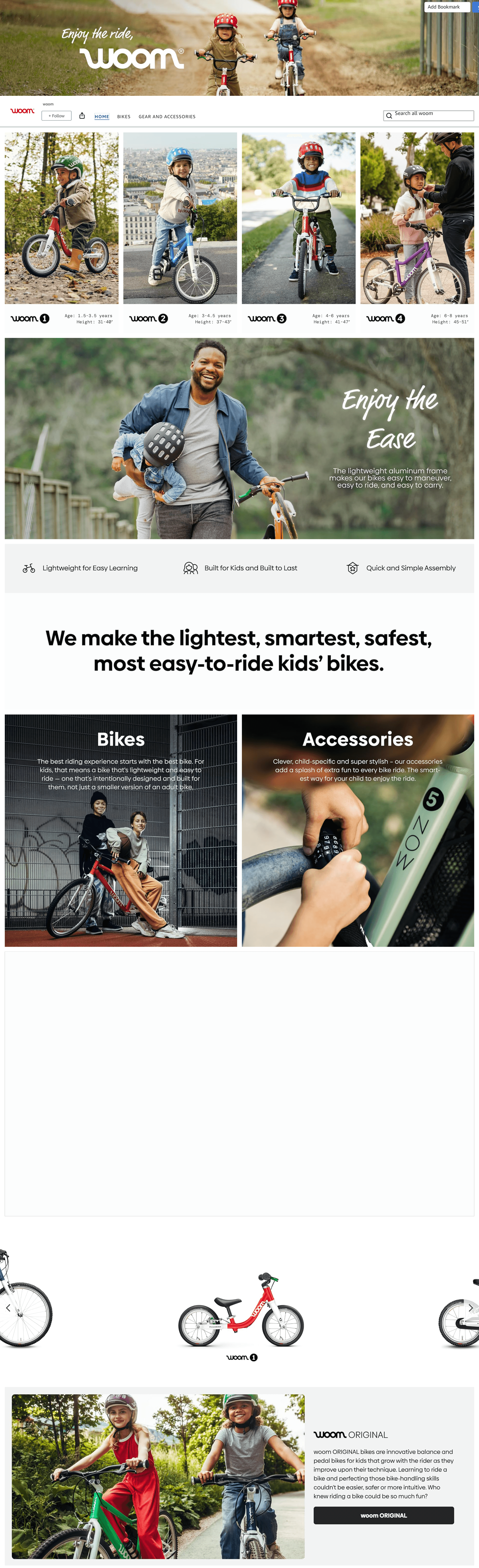 Storefront for Amazon.com: woom