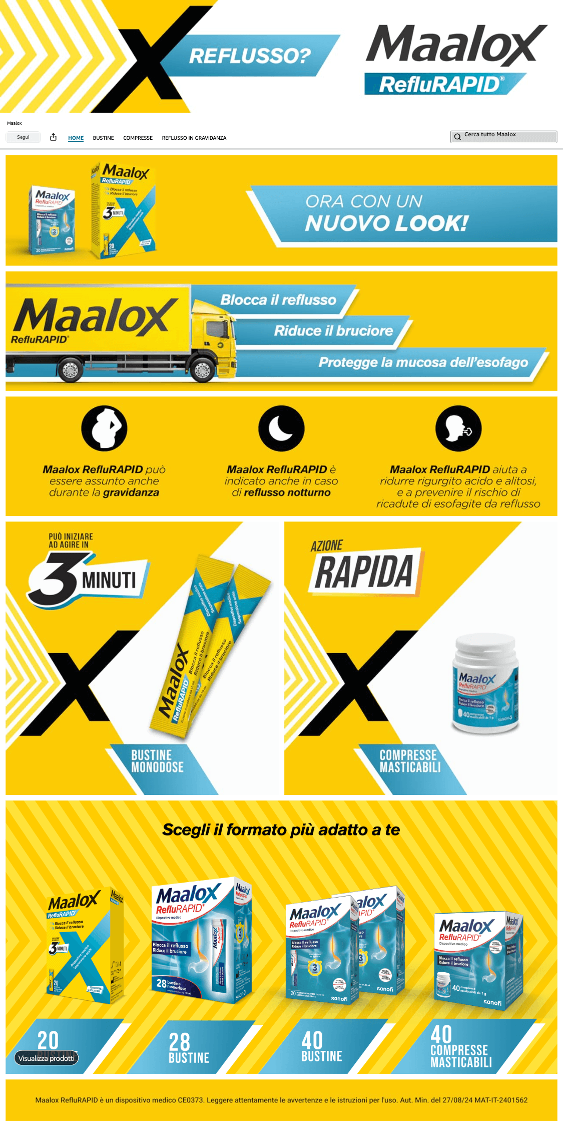 Amazon.it: Maalox: Storefront
