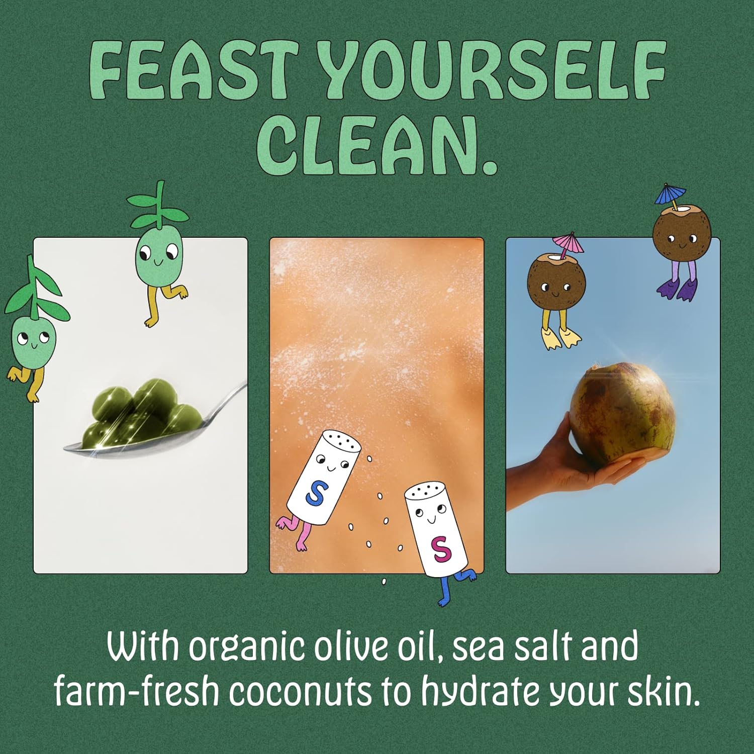 Amazon.com : Naked Feast Peppermint Soap: Infographics