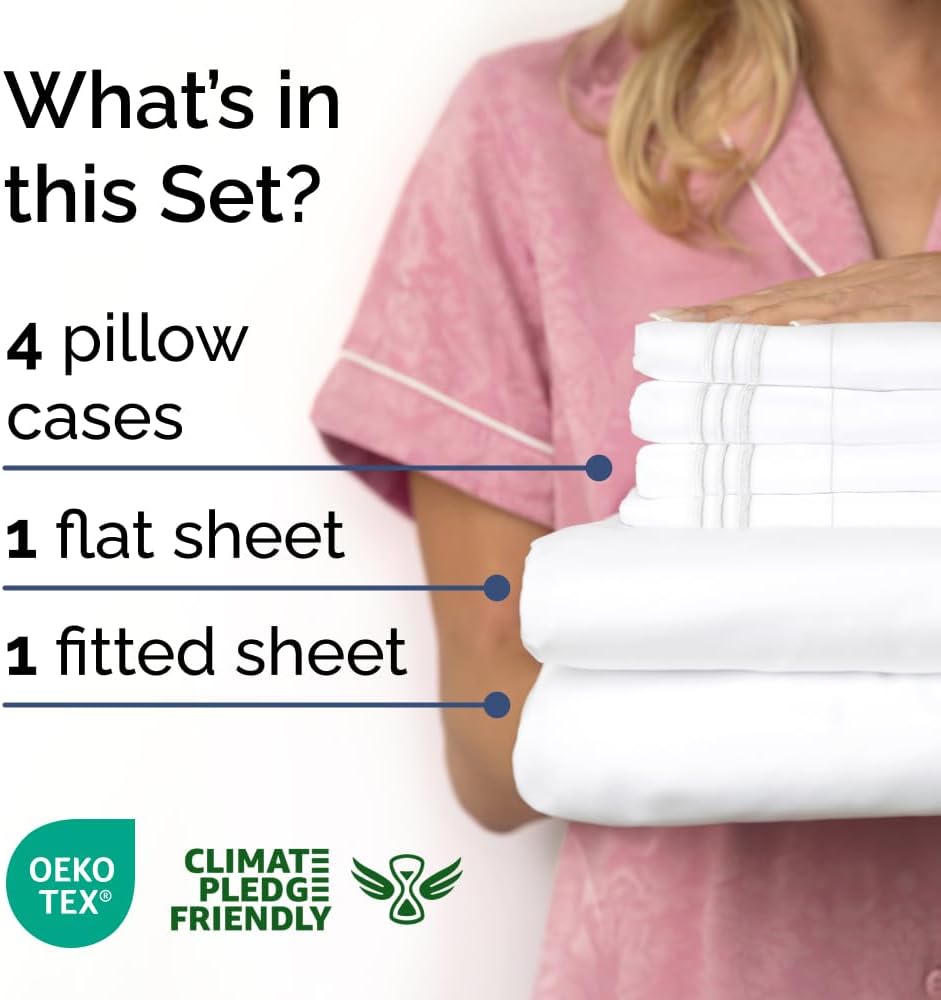 Amazon.com: King 6 Piece Sheet Set: Infographics