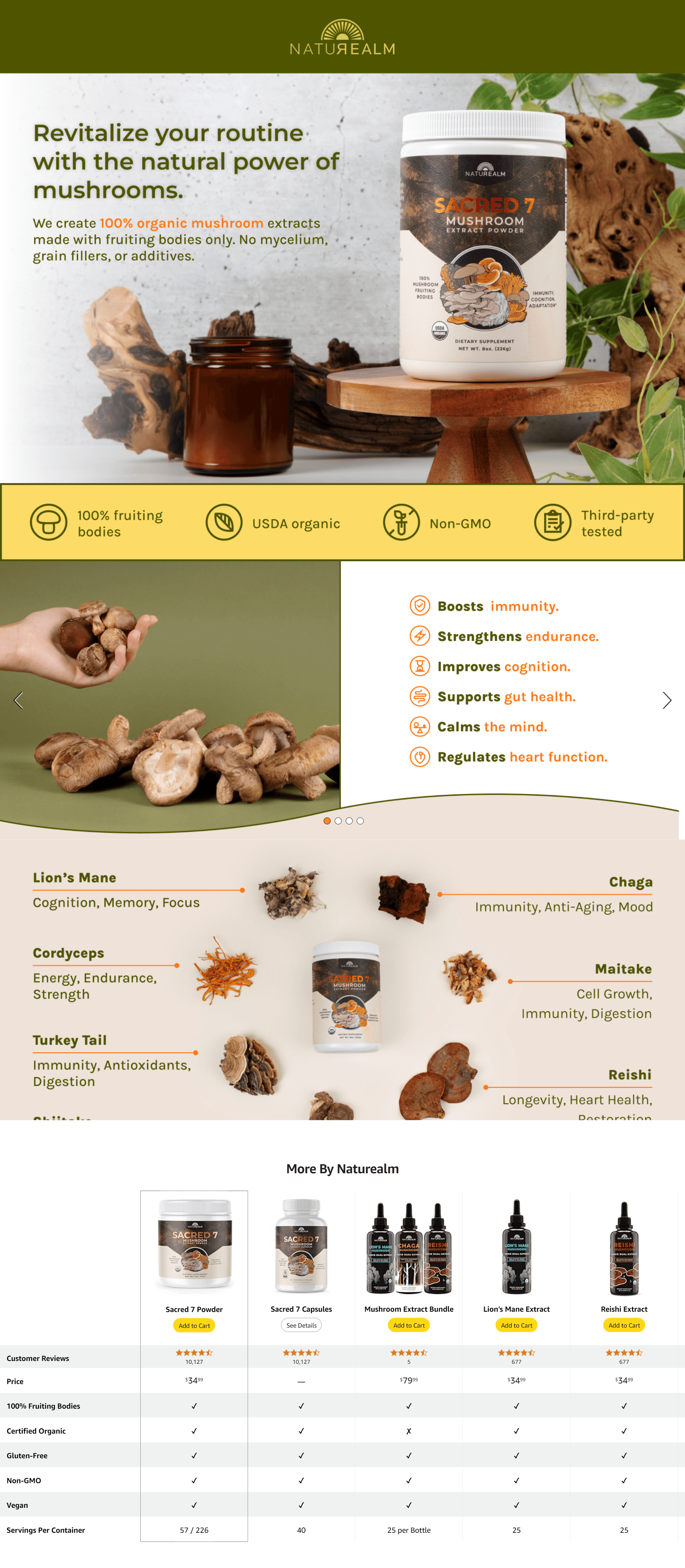Amazon.com: Naturealm: A+ Premium