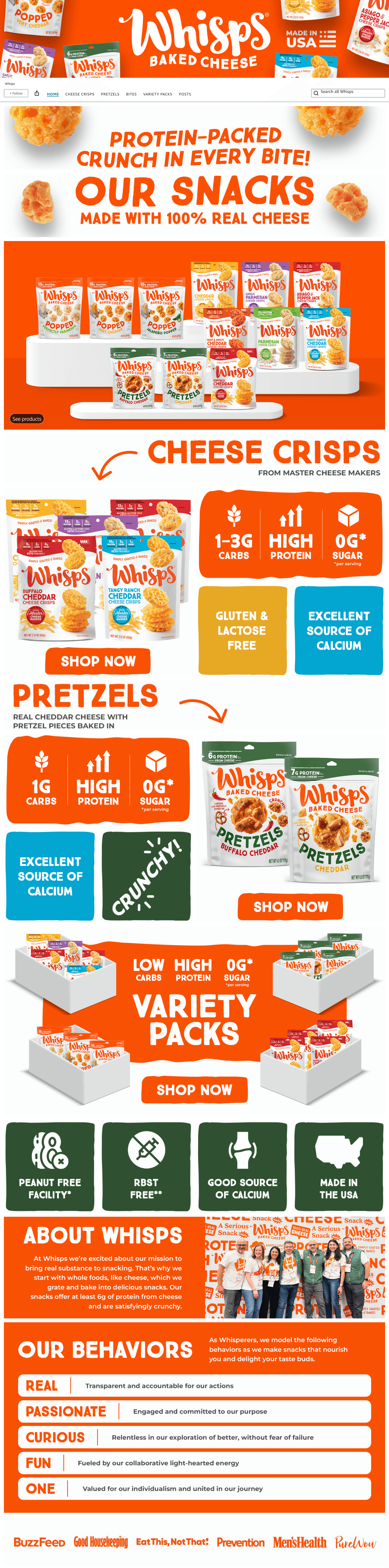 Storefront for Amazon.com: Whisps