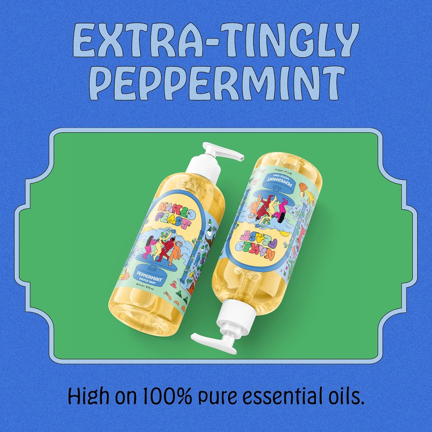 Amazon.com : Naked Feast Peppermint Soap: Infographics