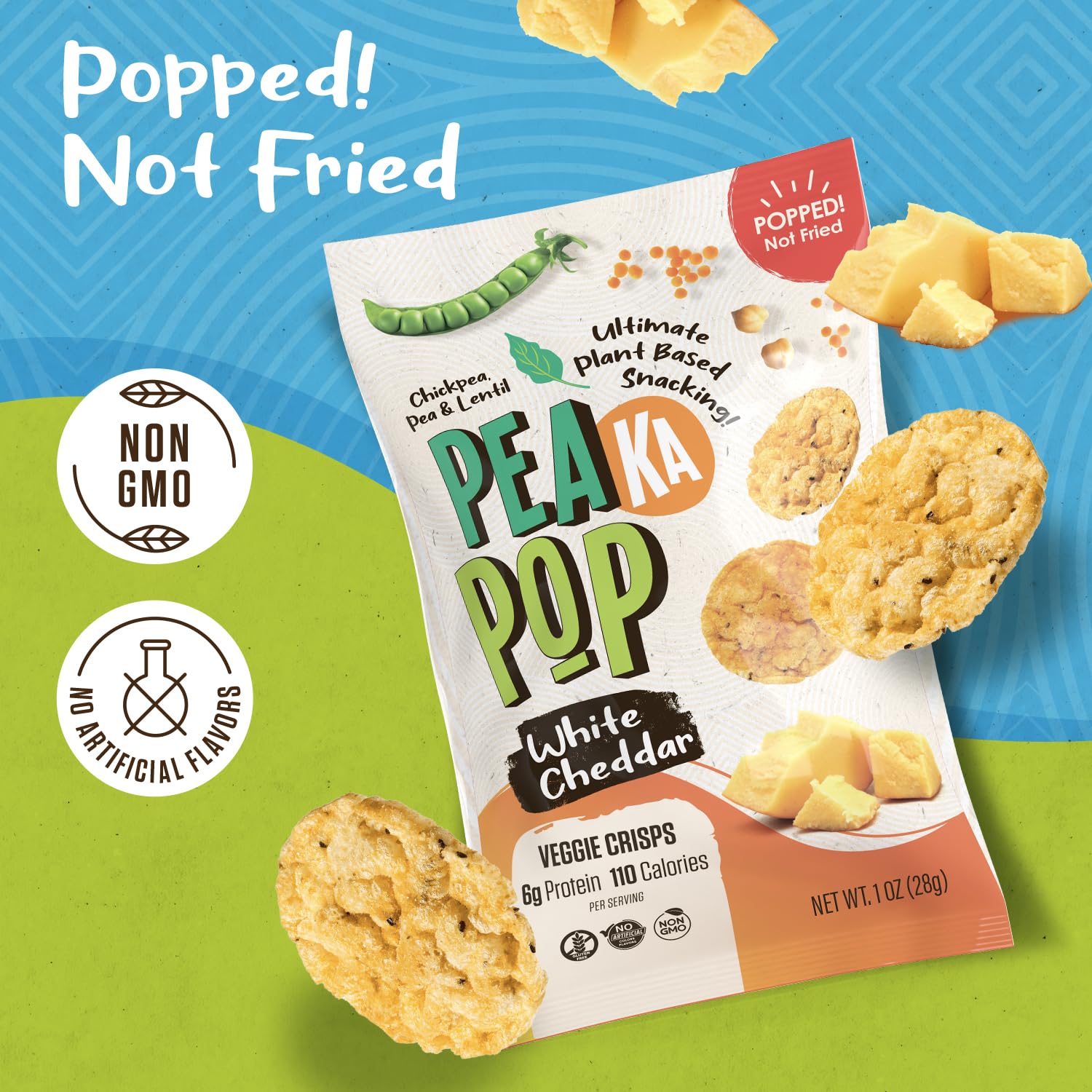 Amazon.com: PeaKaPop Veggie Chips: Infographics