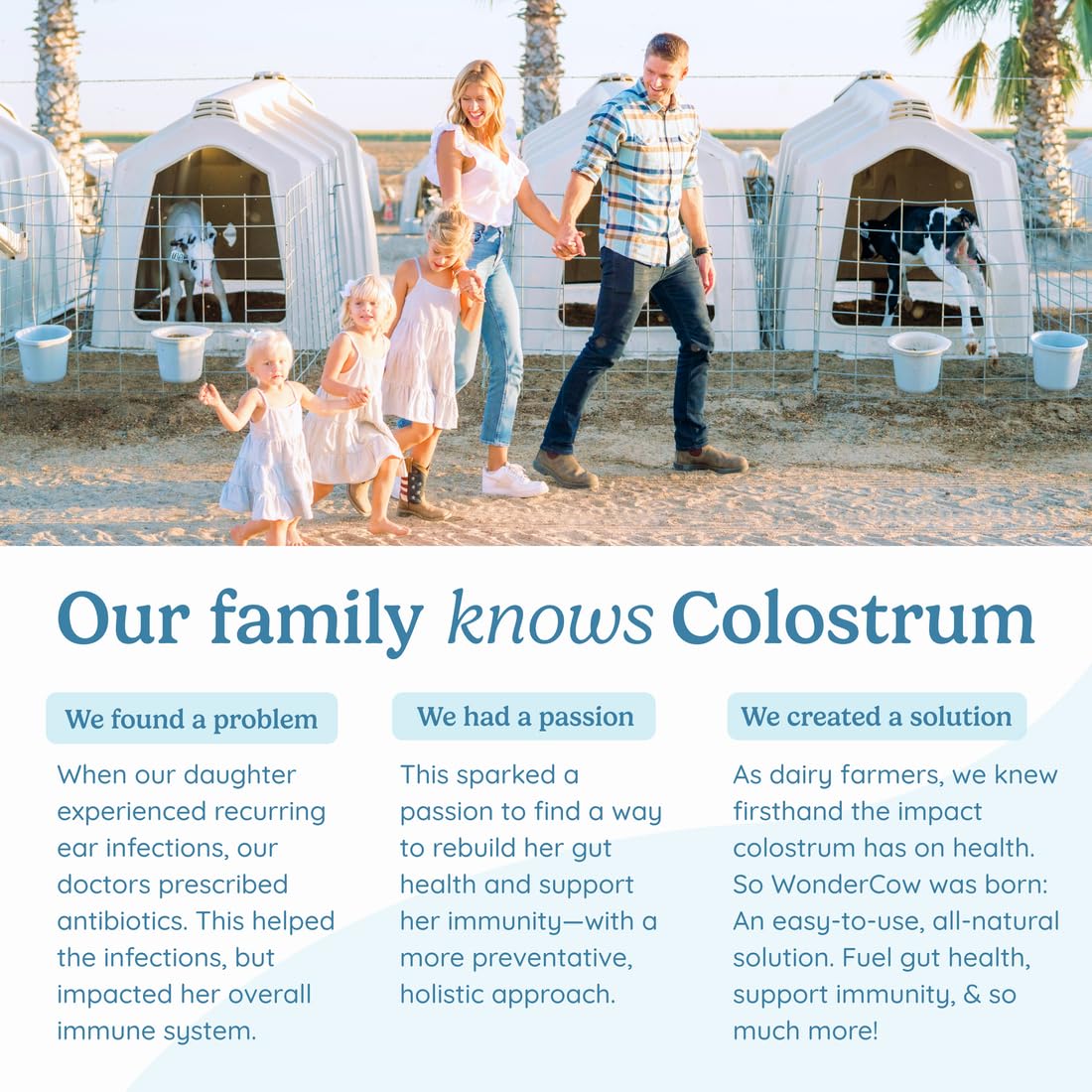 Amazon.com : WONDERCOW Colostrum Supplement Powder for Gut Health: Infographics