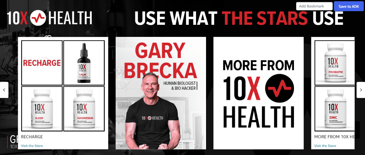 Amazon.com: 10X Health Optimize Methylated Multivitamin for Men & Women: Brand Stories