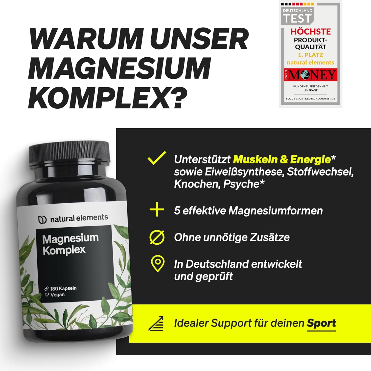 Magnesium Komplex: Infographics