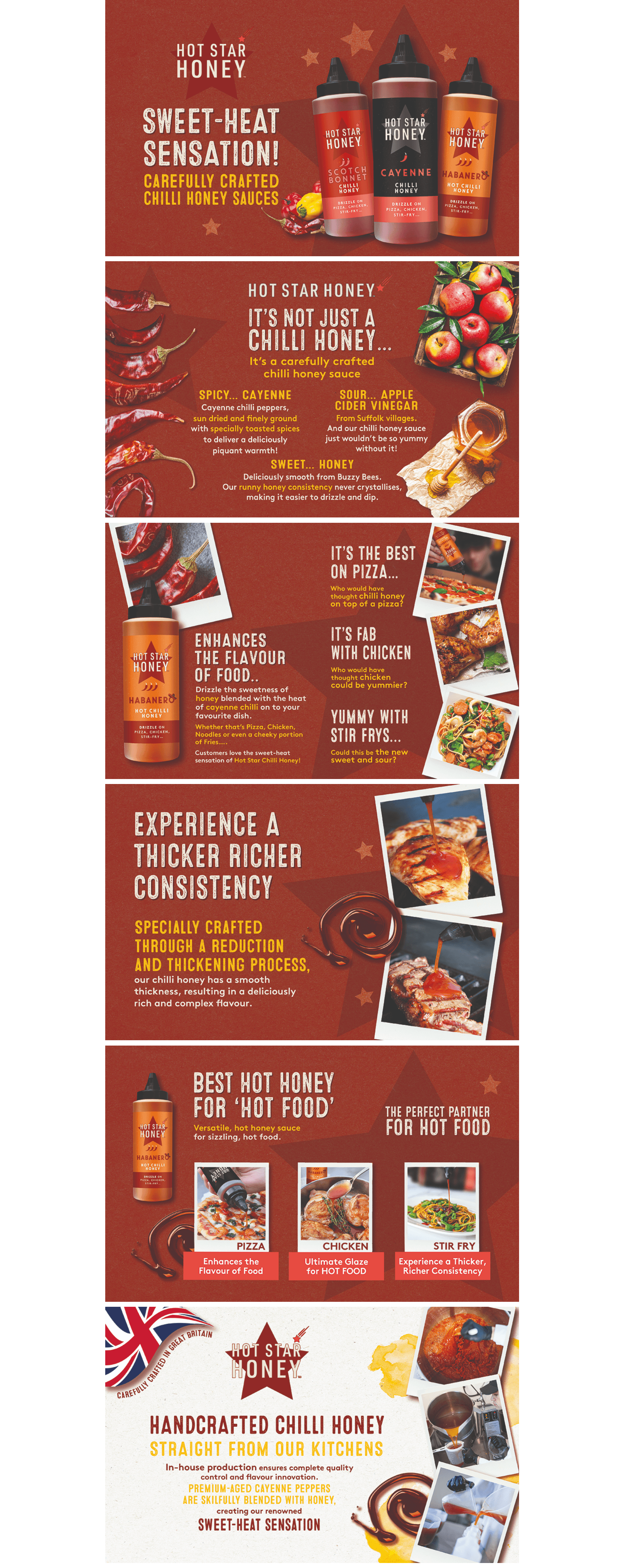 Hot Star Honey Habanero Hot Chilli Honey: A+ Premium