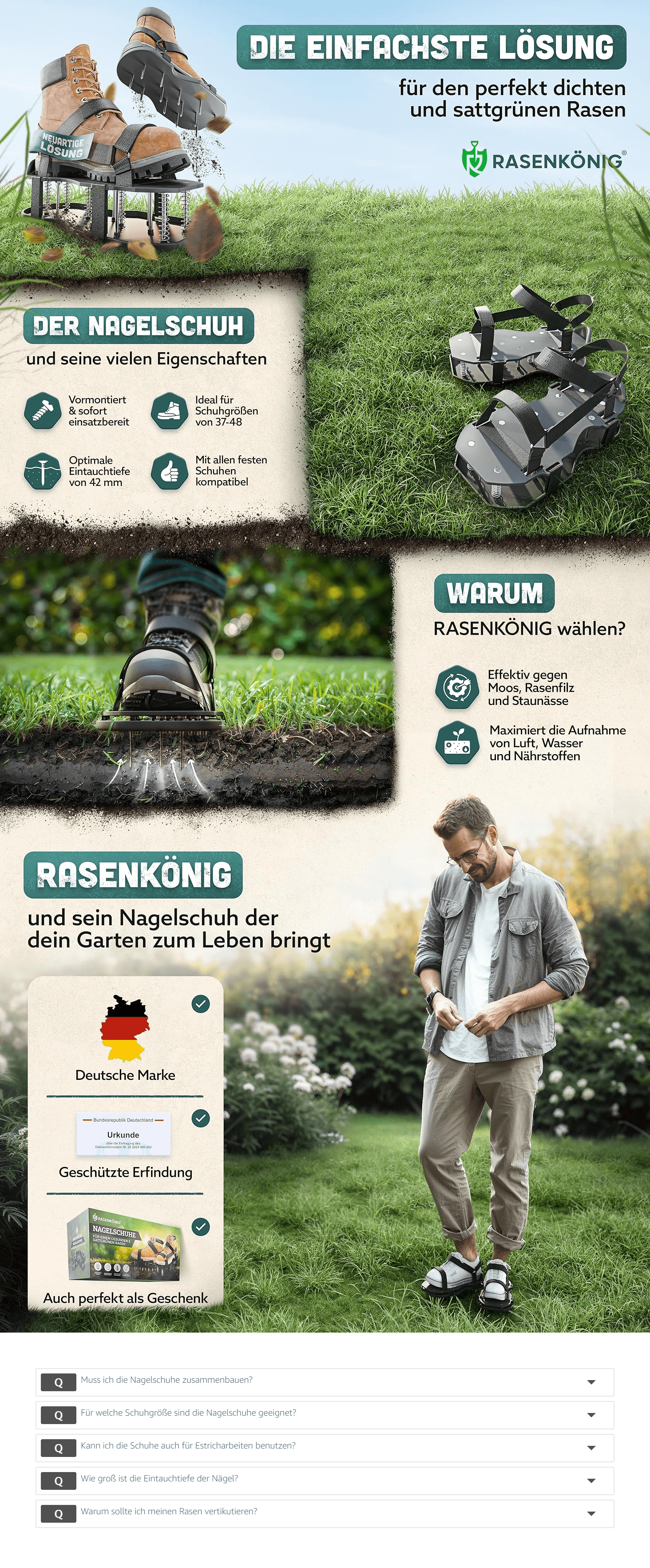 RASENKÖNIG Nagelschuhe Pro: A+ Premium