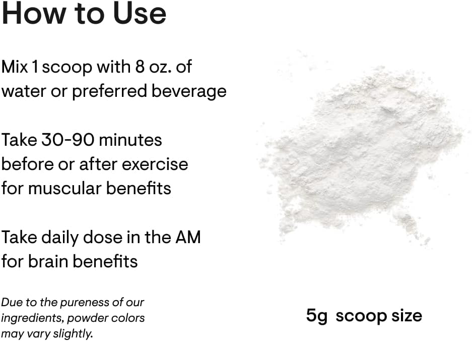 Amazon.com: THORNE Creatine: Infographics