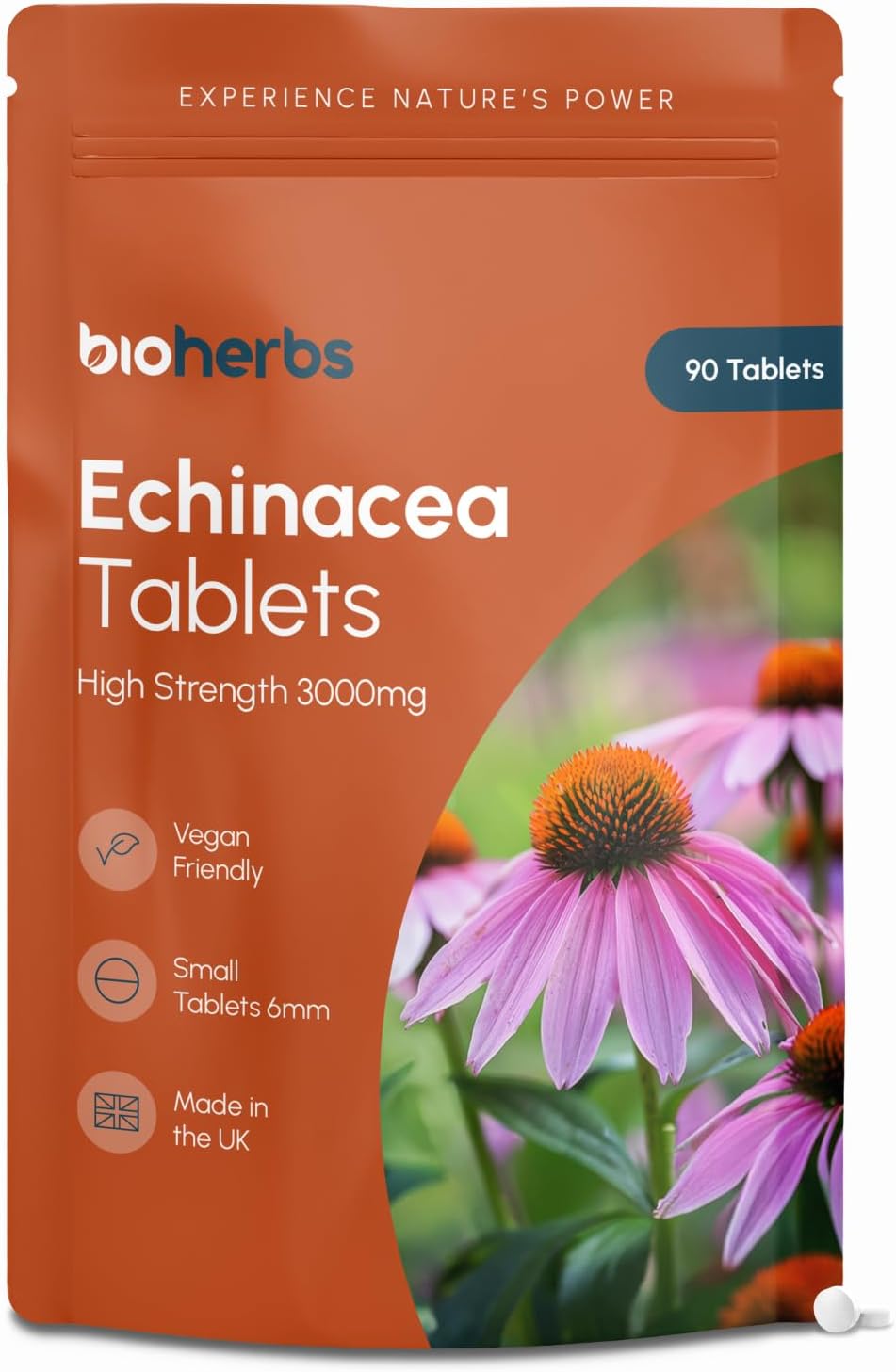 BioHerbs Echinacea Tablets High Strength: Infographics