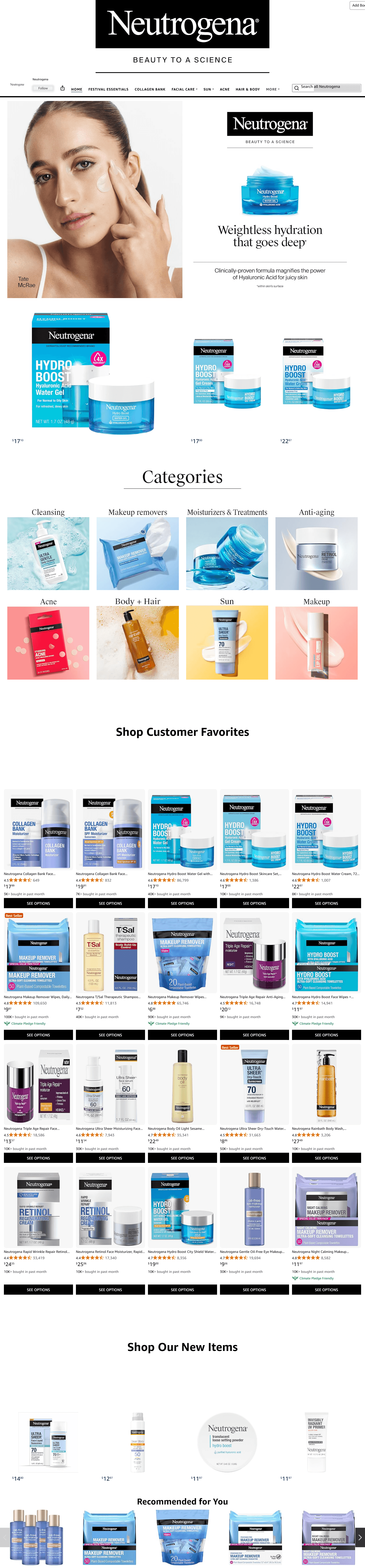 Amazon.com: Neutrogena: Storefront