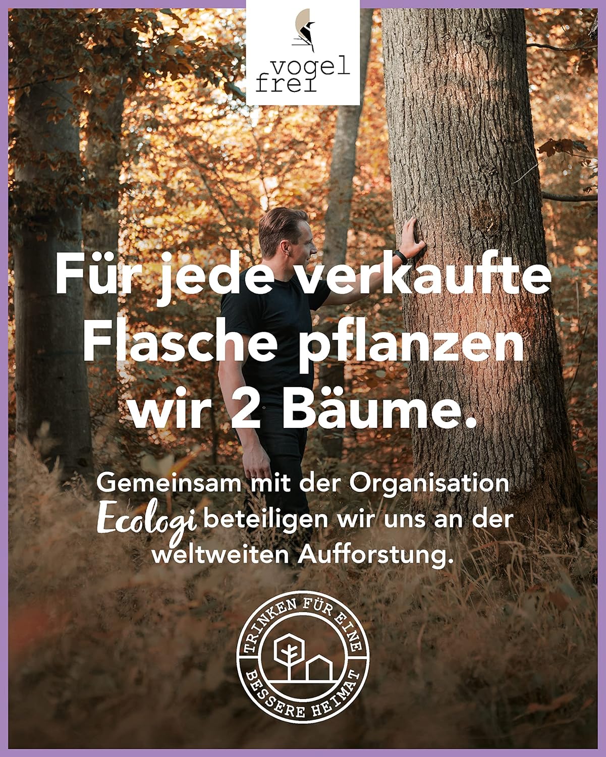 VOGELFREI COLOR alkoholfreie Alternative 0,0% mit Farbeffekt: Infographics