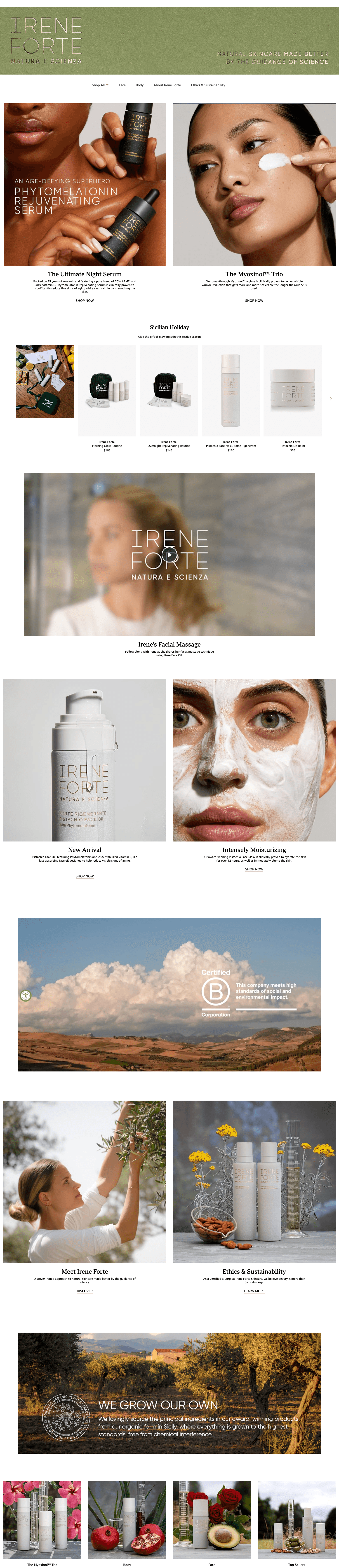 Storefront for Amazon.com: Irene Forte