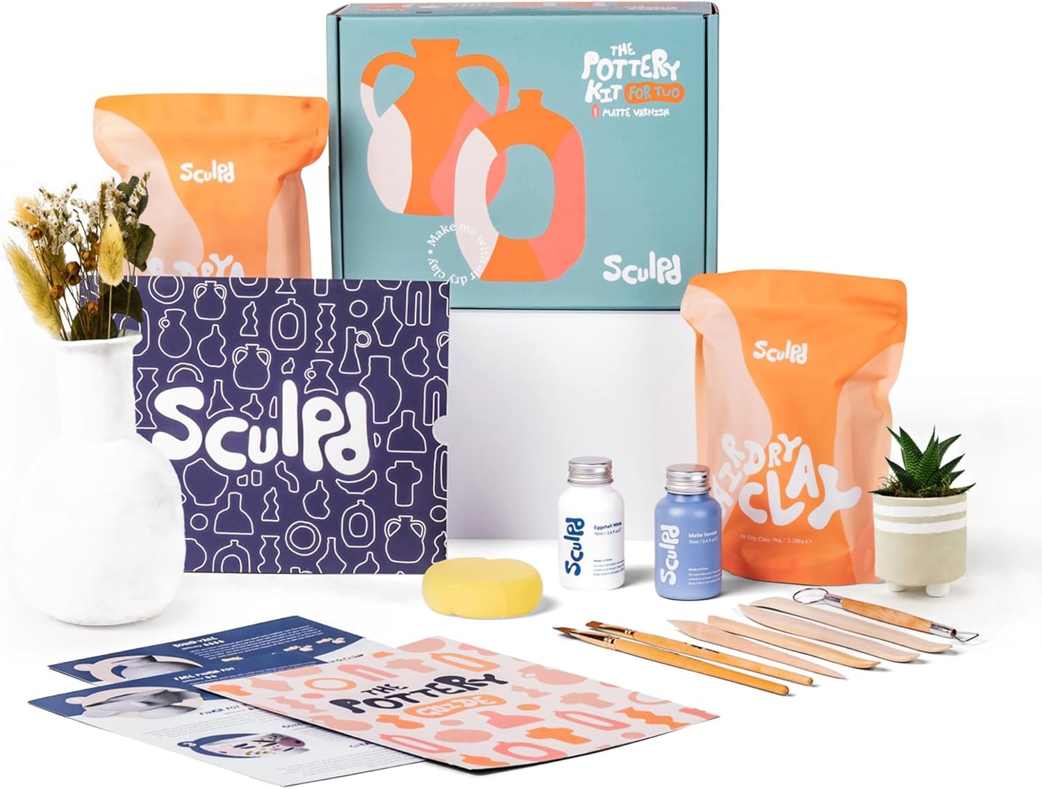 Amazon.com: Sculpd Pottery Starter Kit: Infographics