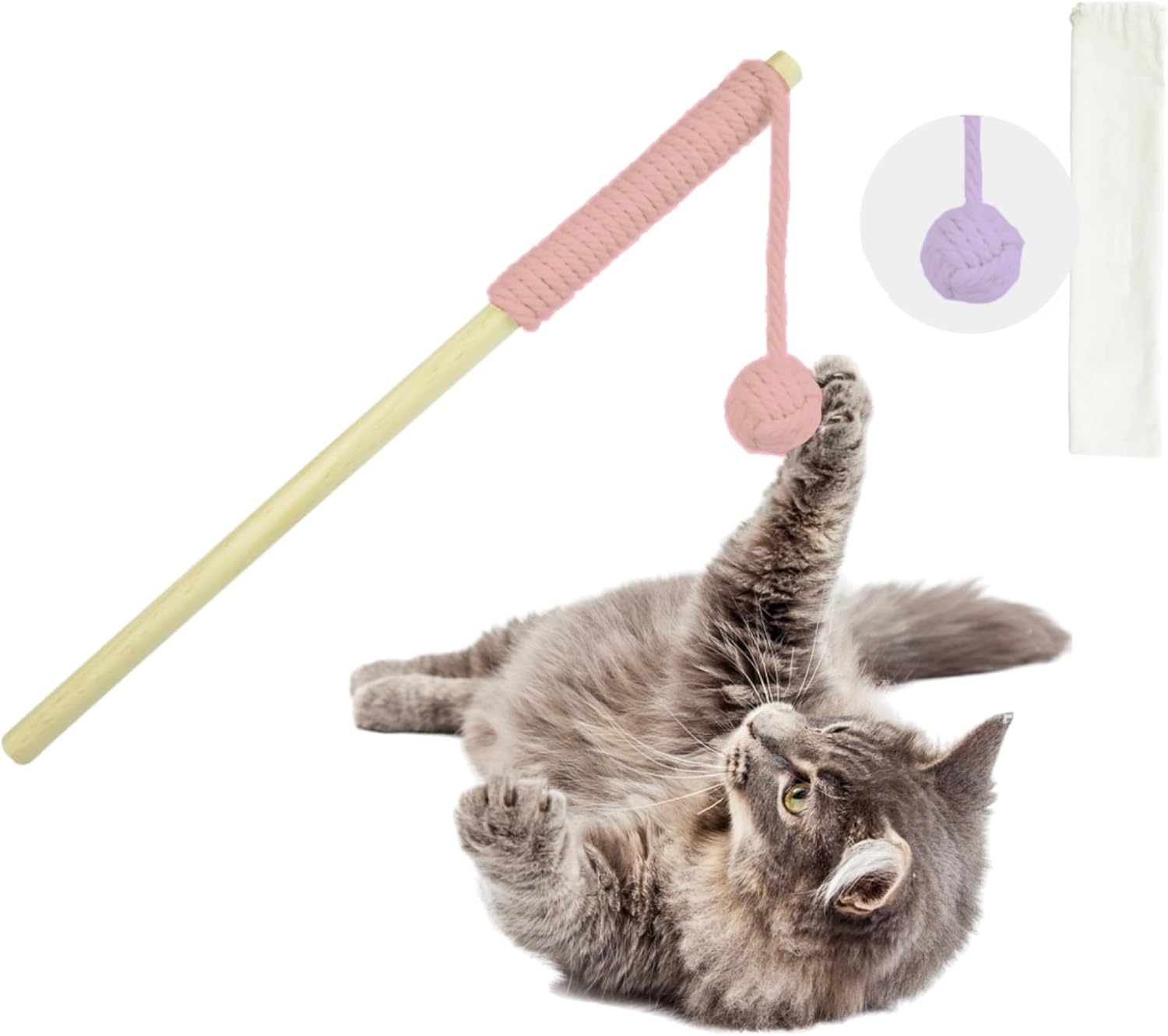Petriumph® Katzenspielzeug Angel: Infographics
