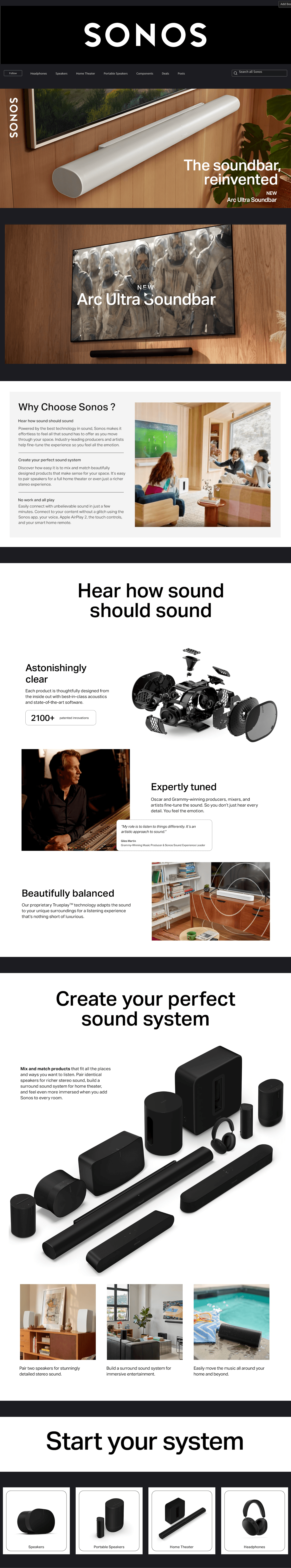Storefront for Amazon.com: Sonos