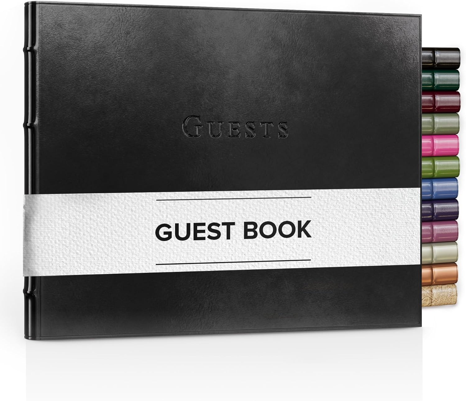 Amazon.com: Gallery Leather Guest Book Wedding: Infographics